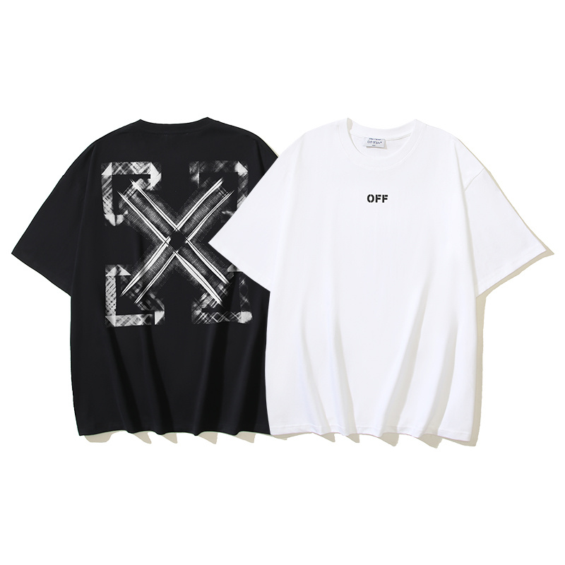 Off-White Grid Arrow Off Heavyweight T-Shirt H100 1123