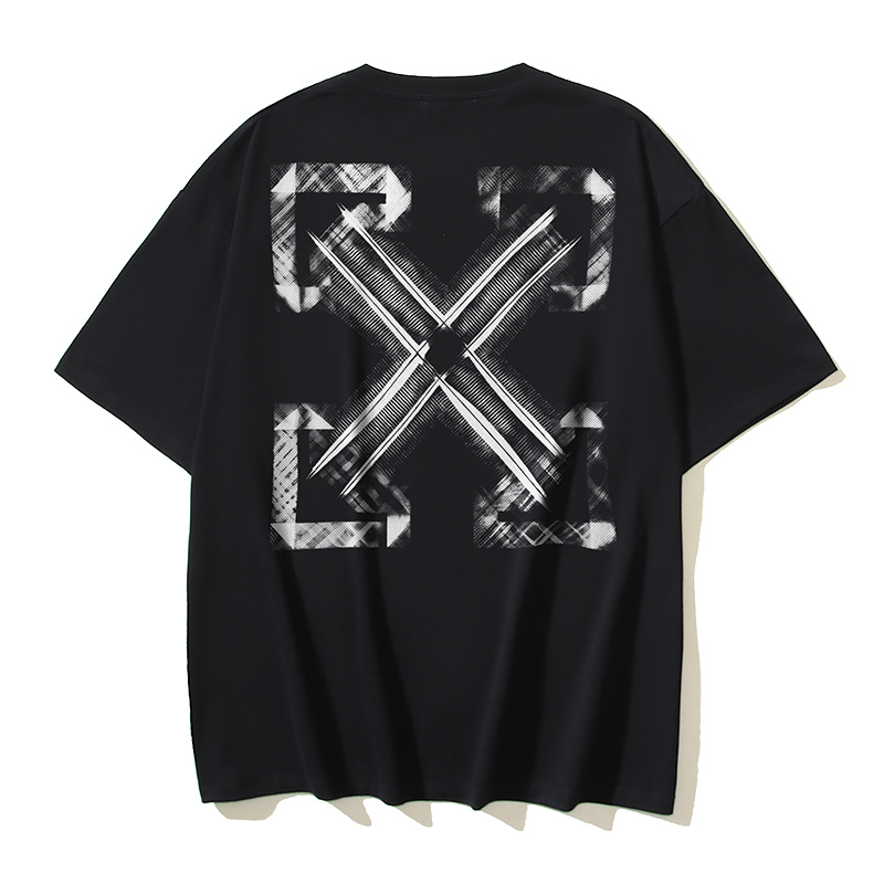 Off-White Grid Arrow Off Heavyweight T-Shirt H100 1123