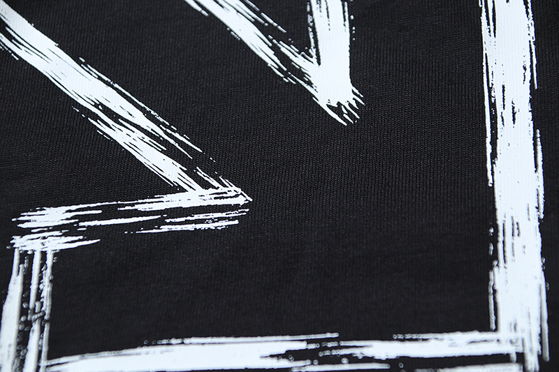 Off-White Hand Drawn Graffiti Arrow Heavyweight T-Shirt H110 1381