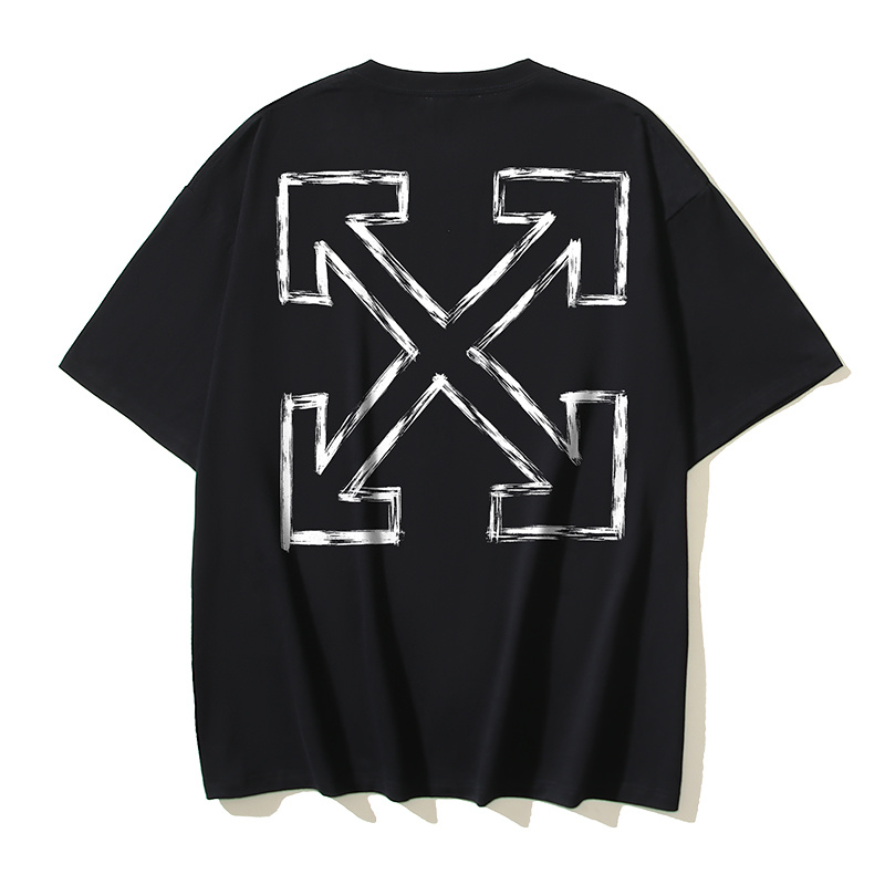Off-White Hand Drawn Graffiti Arrow Heavyweight T-Shirt H110 1381