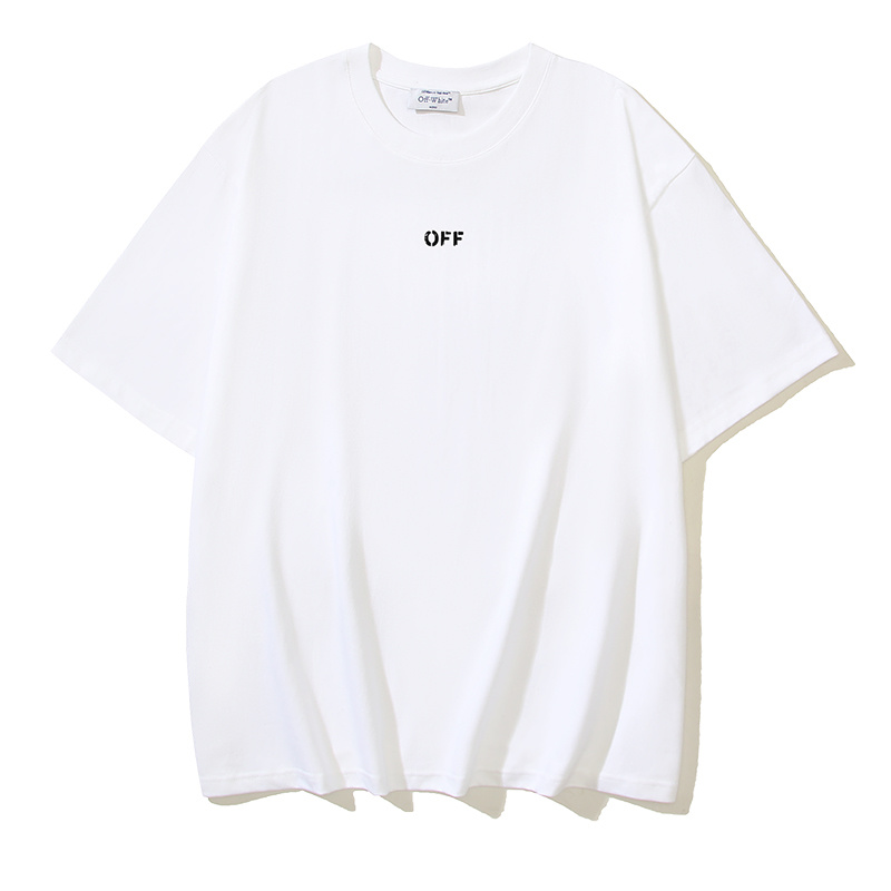 Off-White Hand Drawn Graffiti Arrow Heavyweight T-Shirt H110 1381
