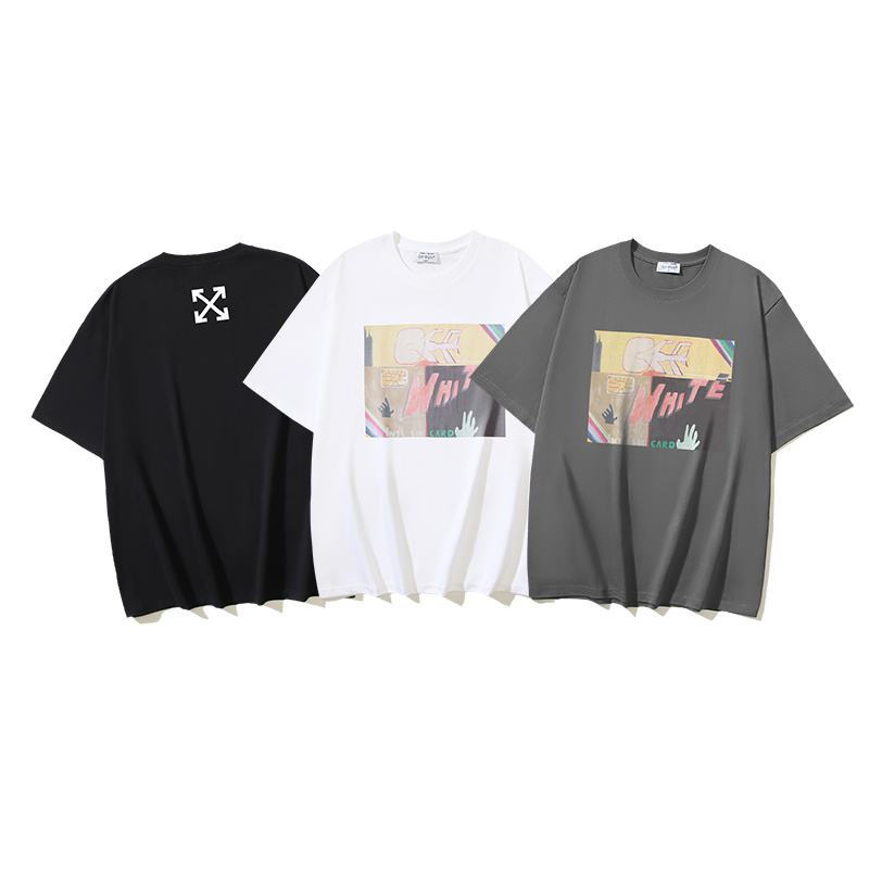 Off-White Hand Drawn Graffiti Heavyweight T-Shirt 1351