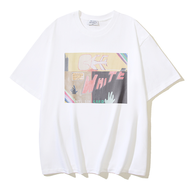 Off-White Hand Drawn Graffiti Heavyweight T-Shirt H100 1351