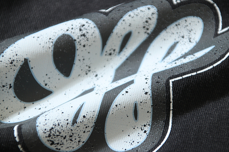 Off-White Hand Drawn Text Washed Heavyweight T-Shirt H120 1199