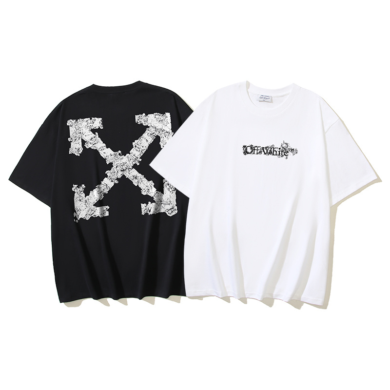 Off-White Heraldic Treshold Arrows Heavyweight T-Shirt H100 1391