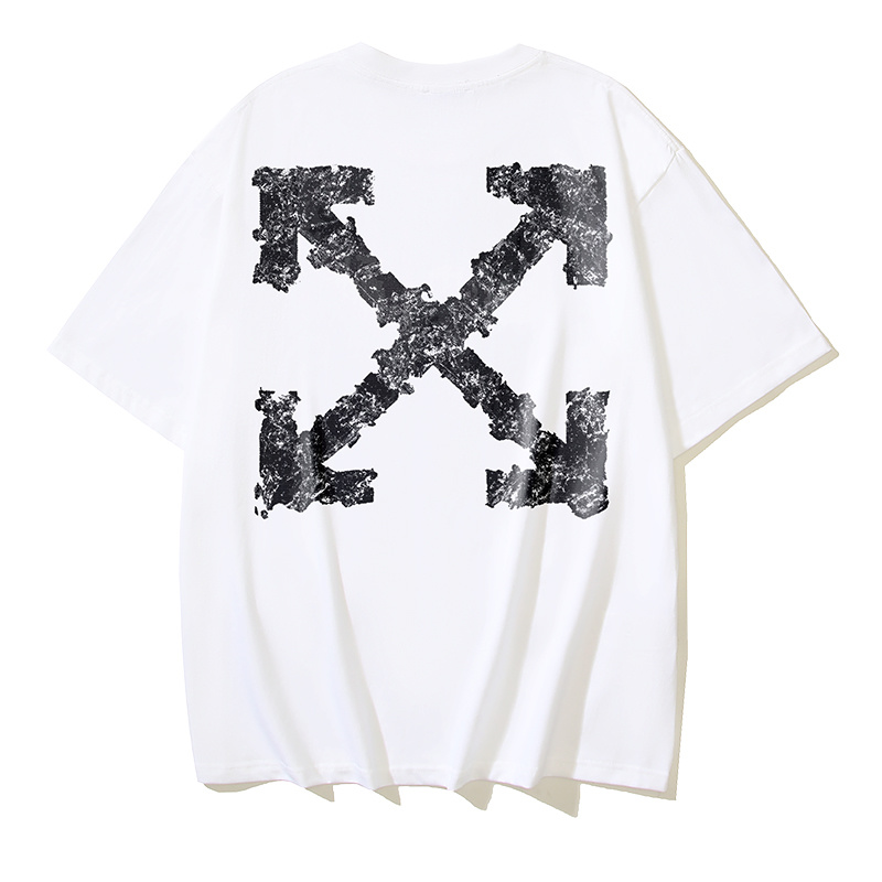 Off-White Heraldic Treshold Arrows Heavyweight T-Shirt H100 1391
