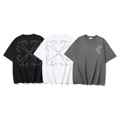 Off-White Hollow Arrow Heavyweight T-Shirt White H100 1025 01