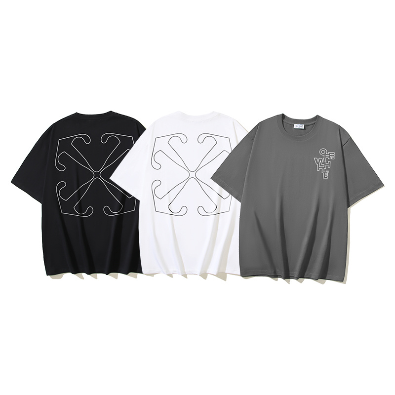 Off-White Hollow Arrow Heavyweight T-Shirt White H100 1025
