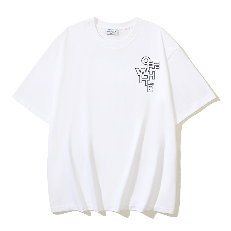 Off-White Hollow Arrow Heavyweight T-Shirt White H100 1025