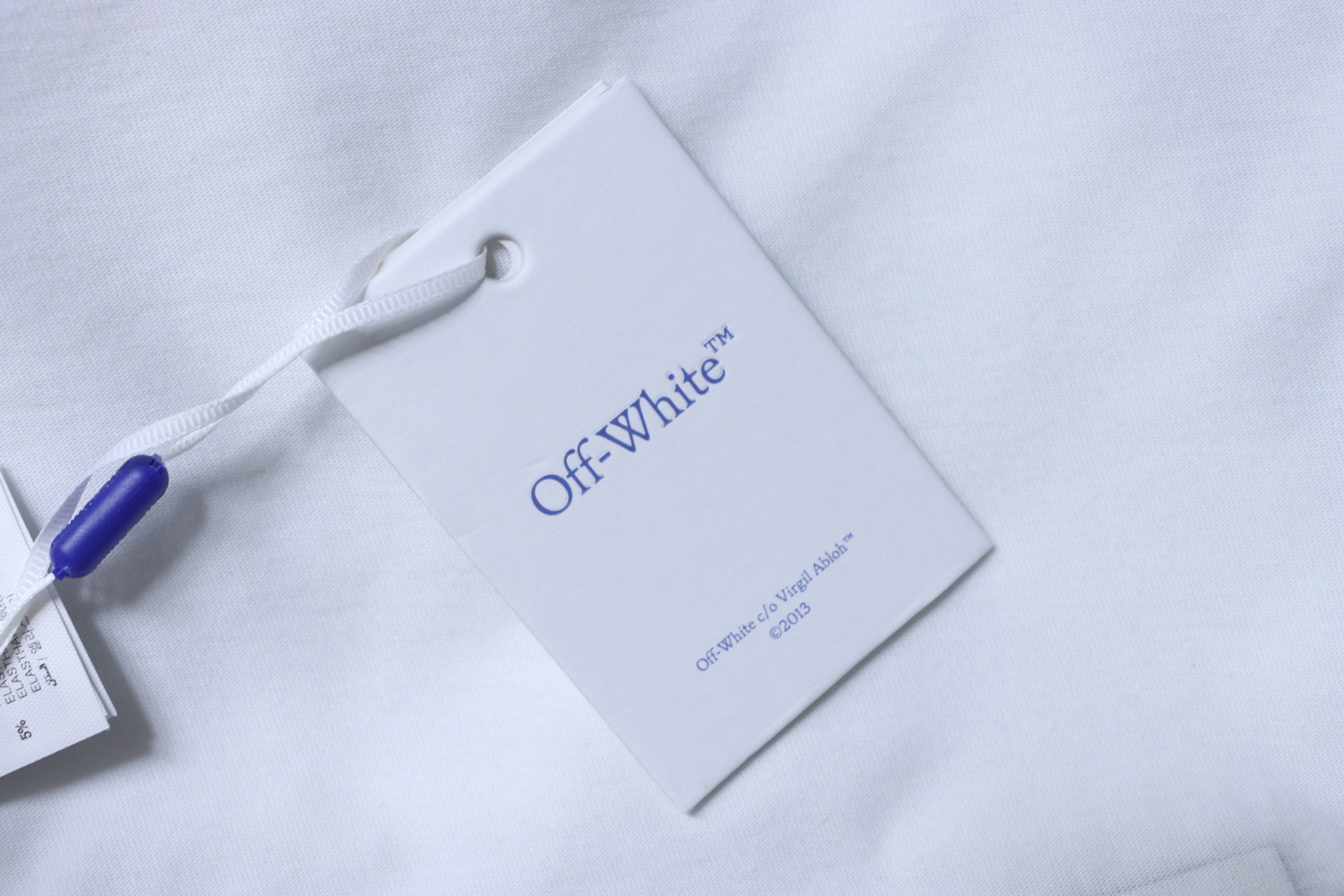 Off-White Horse Portrait Graphic T-Shirt Black H150