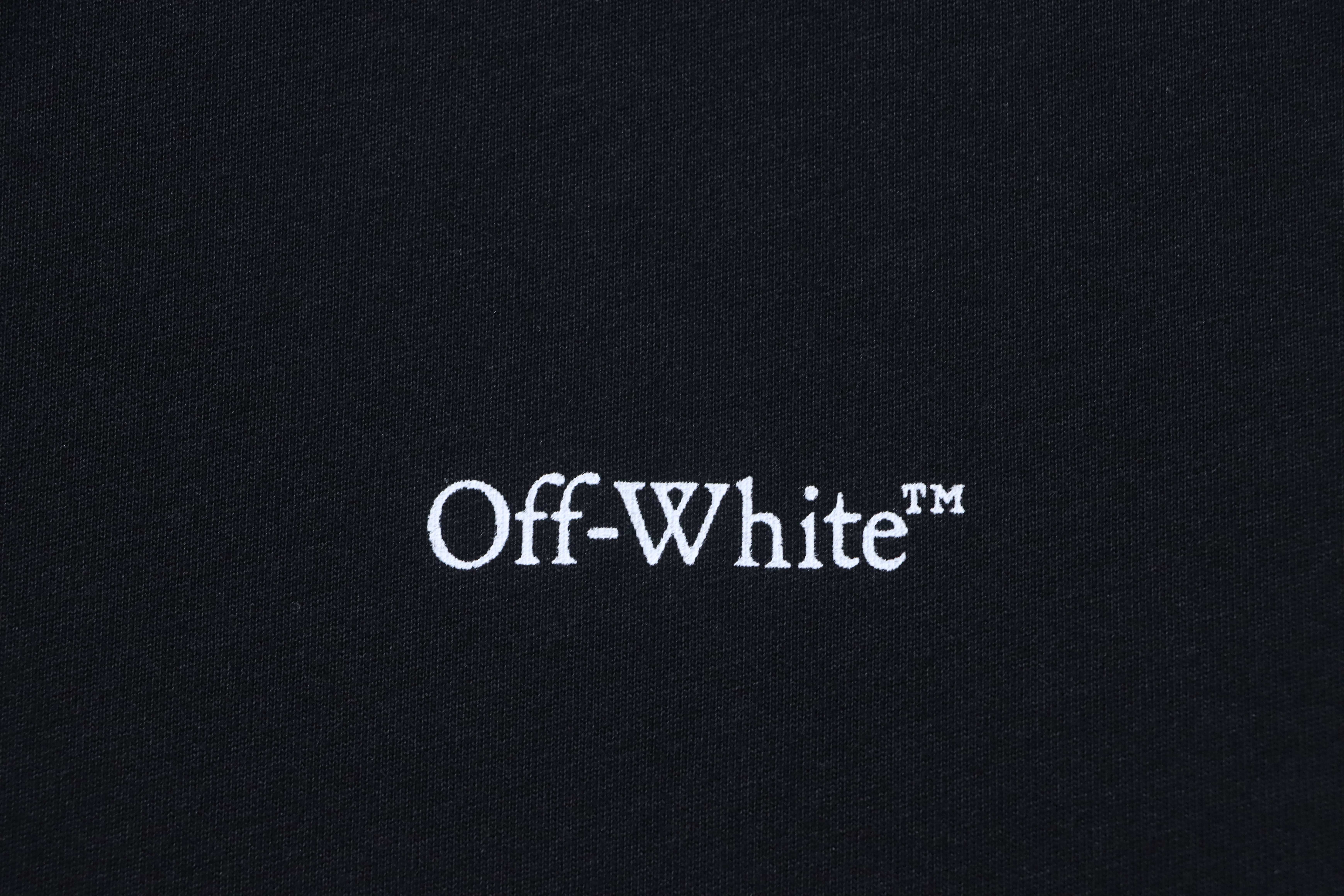 Off-White Horse Portrait Graphic T-Shirt White H150