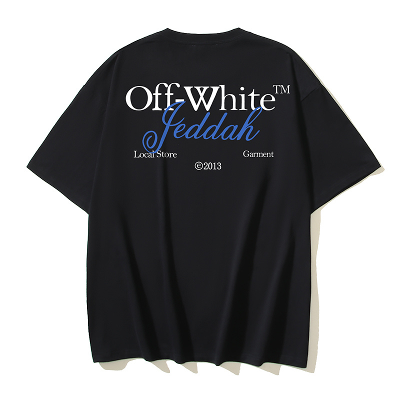 Off-White Jeddah Logo Heavyweight T-Shirt H100 1093