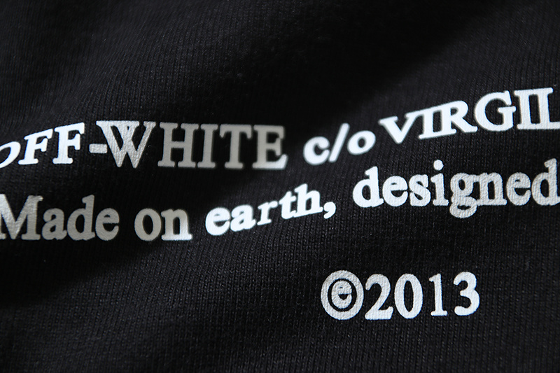 Off-White Letter Graphic Heavyweight T-Shirt H100 1352