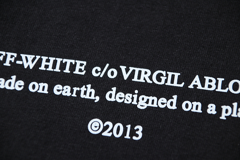 Off-White Letter Graphic Heavyweight T-Shirt H100 1352