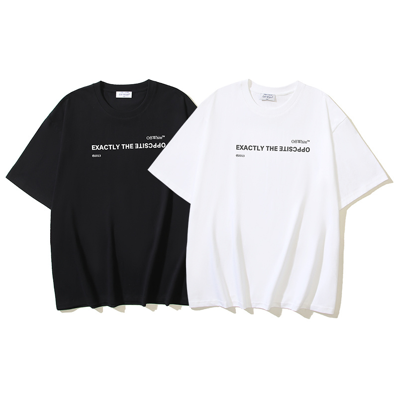 Off-White Letter Graphic Heavyweight T-Shirt H100 184
