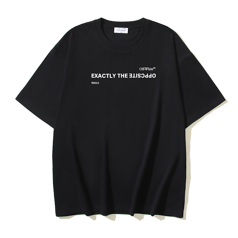 Off-White Letter Graphic Heavyweight T-Shirt H100 184