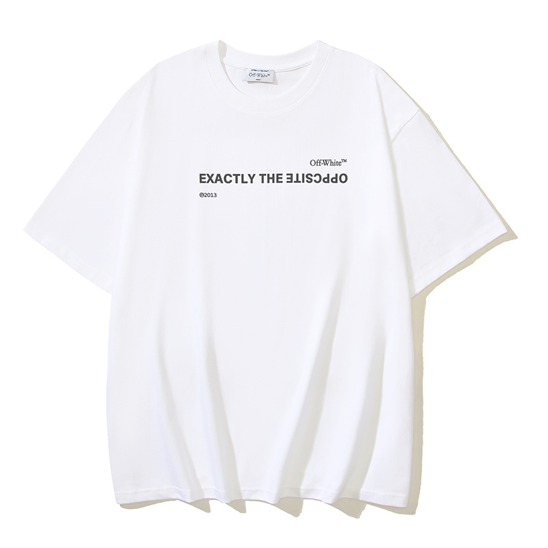 Off-White Letter Graphic Heavyweight T-Shirt H100 184
