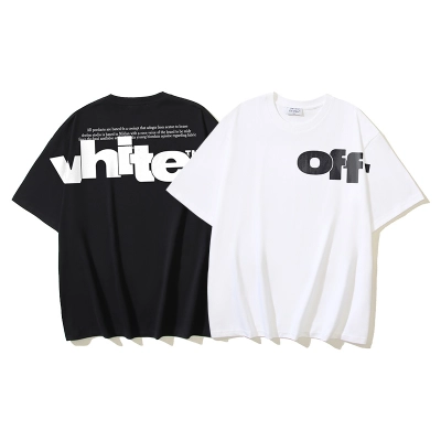 Off-White Letter Graphic Heavyweight T-Shirt H110 1022 01
