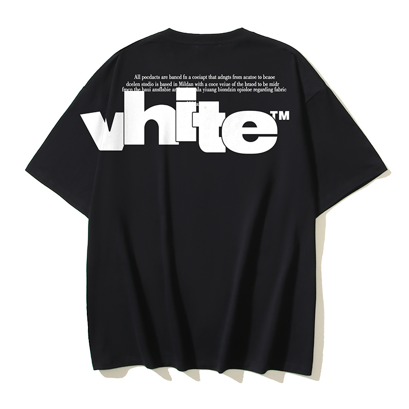 Off-White Letter Graphic Heavyweight T-Shirt H110 1022