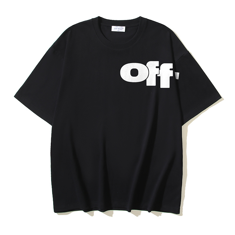 Off-White Letter Graphic Heavyweight T-Shirt H110 1022