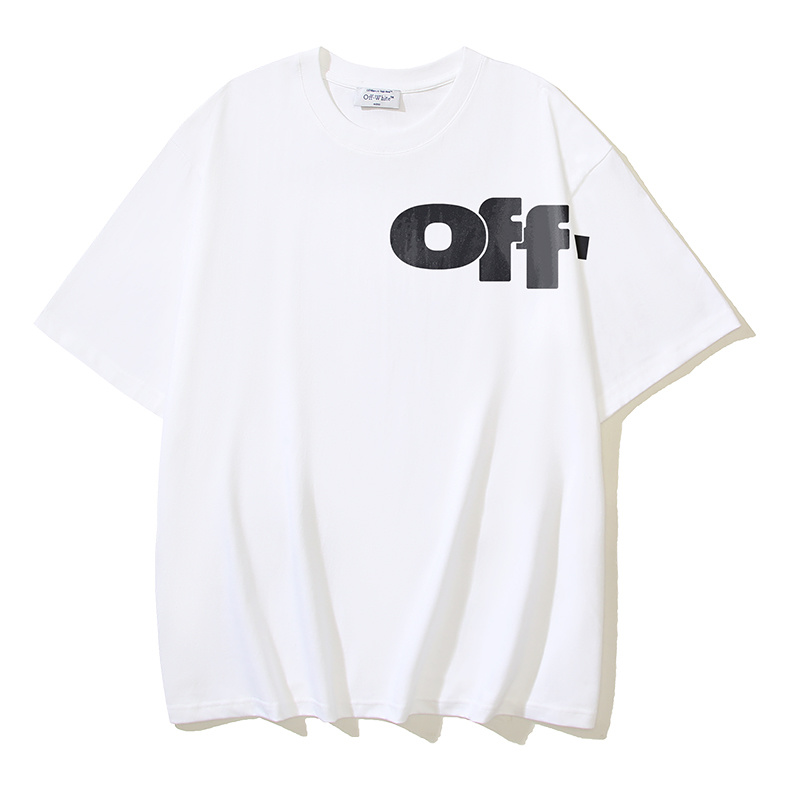 Off-White Letter Graphic Heavyweight T-Shirt H110 1022