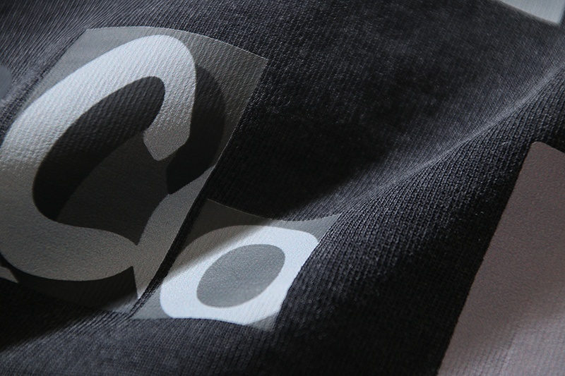 Off-White Letter Graphic Washed Heavyweight T-Shirt 1365