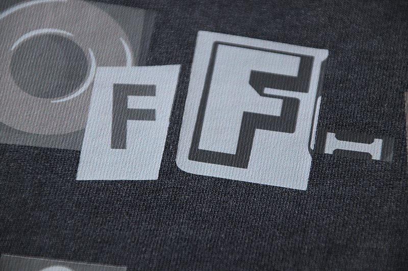 Off-White Letter Graphic Washed Heavyweight T-Shirt H120 1365