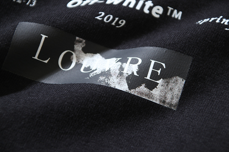 Off-White Louvre Cloud Arrow Heavyweight T-Shirt H100 1181