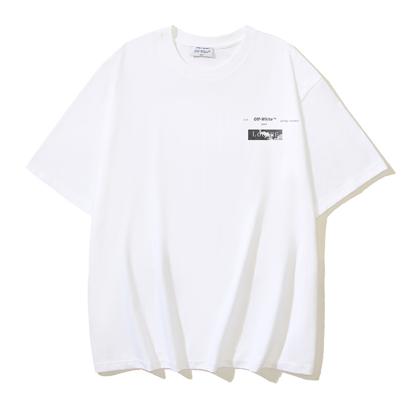 Off-White Louvre Cloud Arrow Heavyweight T-Shirt H100 1181