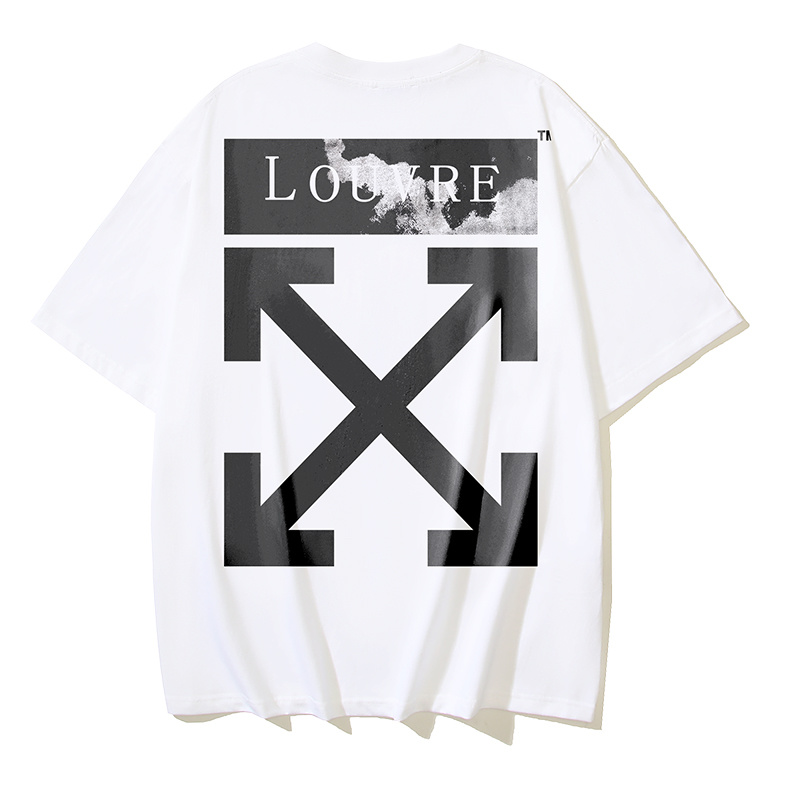Off-White Louvre Cloud Arrow Heavyweight T-Shirt H100 1181