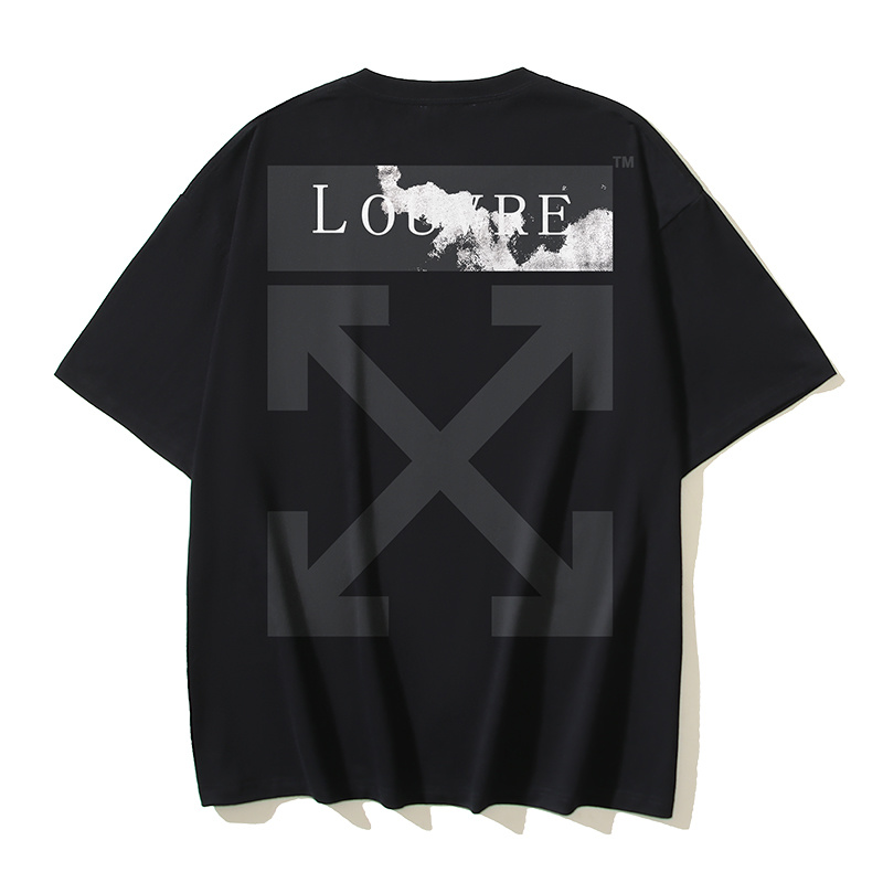 Off-White Louvre Cloud Arrow Heavyweight T-Shirt H100 1181