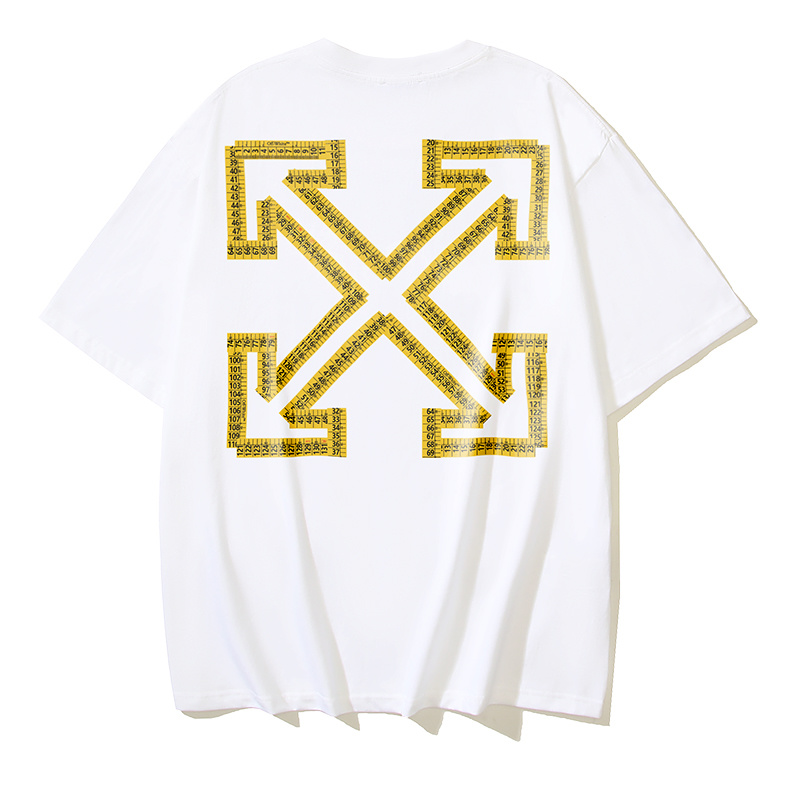 Off-White Measuring Tape Arrow Heavyweight T-Shirt H100 1155