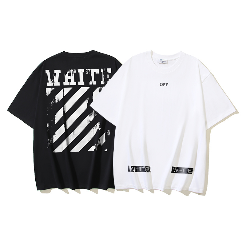 Off-White Melting Zebra Stripe Heavyweight T-Shirt H100 1204