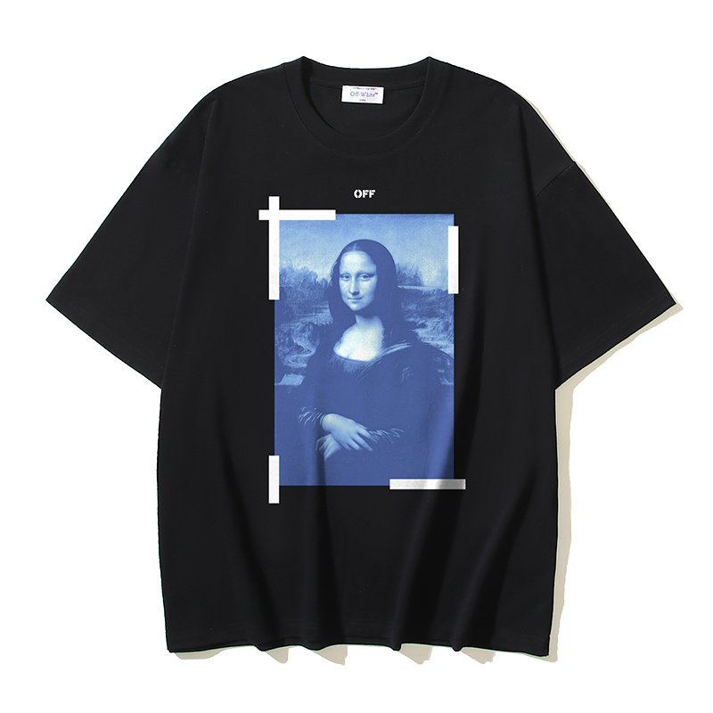 Off-White Mona Lisa Arrow Heavyweight T-Shirt Black H110 1382