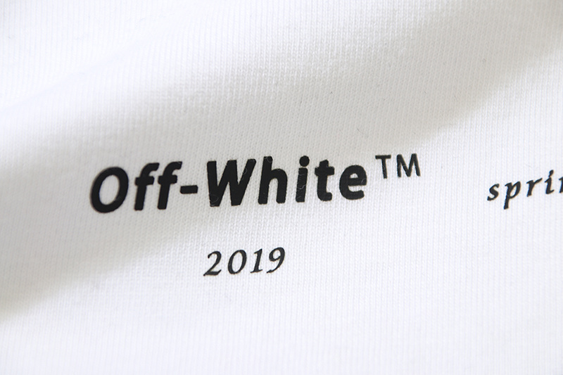 Off-White Monet Oil Painting Arrow Heavyweight T-Shirt H100 170
