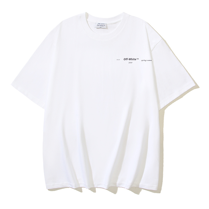 Off-White Monet Oil Painting Arrow Heavyweight T-Shirt H100 170