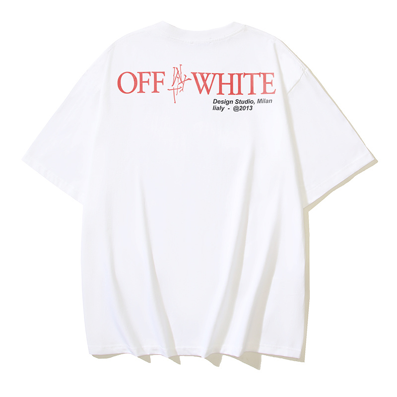 Off-White Motorcycle Girl Heavyweight T-Shirt H110 1122