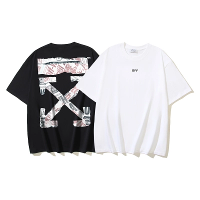 Off-White Newspaper Arrow Heavyweight T-Shirt H100 1324 01