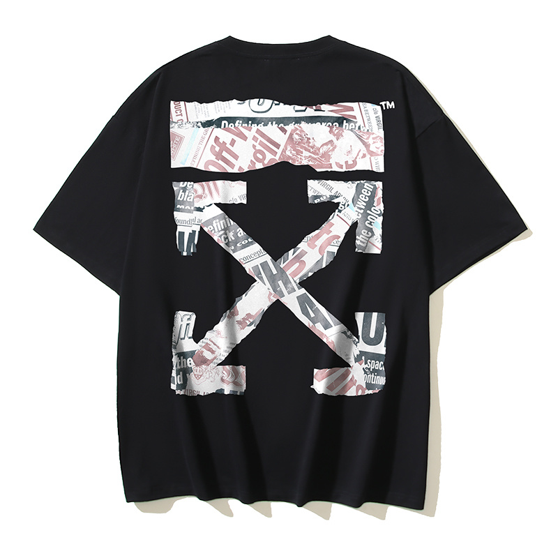 Off-White Newspaper Arrow Heavyweight T-Shirt H100 1324