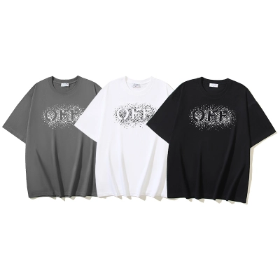Off-White Off Ink Splash Heavyweight T-Shirt H100 1003 01
