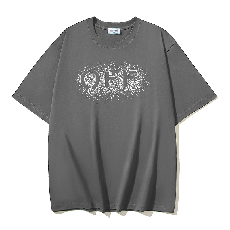 Off-White Off Ink Splash Heavyweight T-Shirt H100 1003