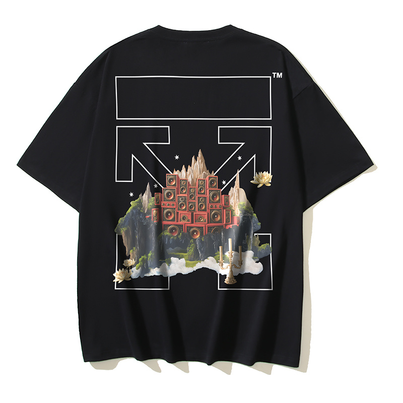 Off-White Off Speaker Arrow Heavyweight T-Shirt H100 1325