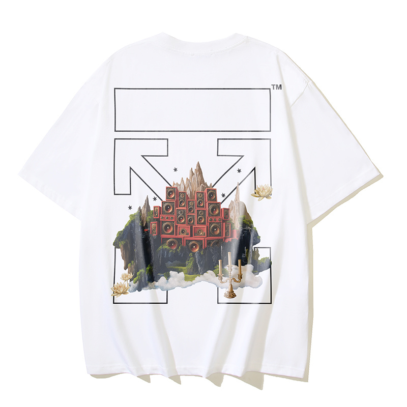 Off-White Off Speaker Arrow Heavyweight T-Shirt H100 1325