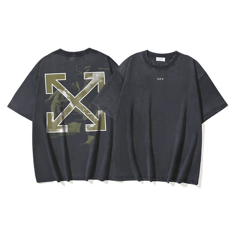Off-White Off Stamp Arrow Washed Heavyweight T-Shirt H120 1159