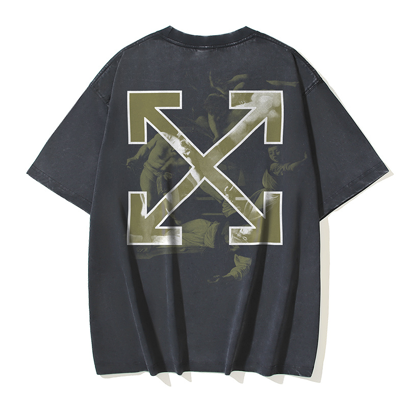 Off-White Off Stamp Arrow Washed Heavyweight T-Shirt H120 1159