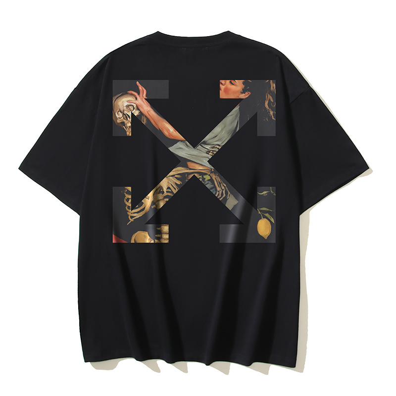 Off-White Oil Painting Arrow Heavyweight T-Shirt 1345