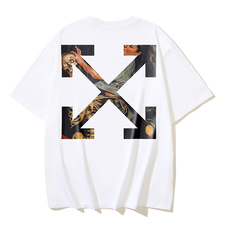 Off-White Oil Painting Arrow Heavyweight T-Shirt 1345