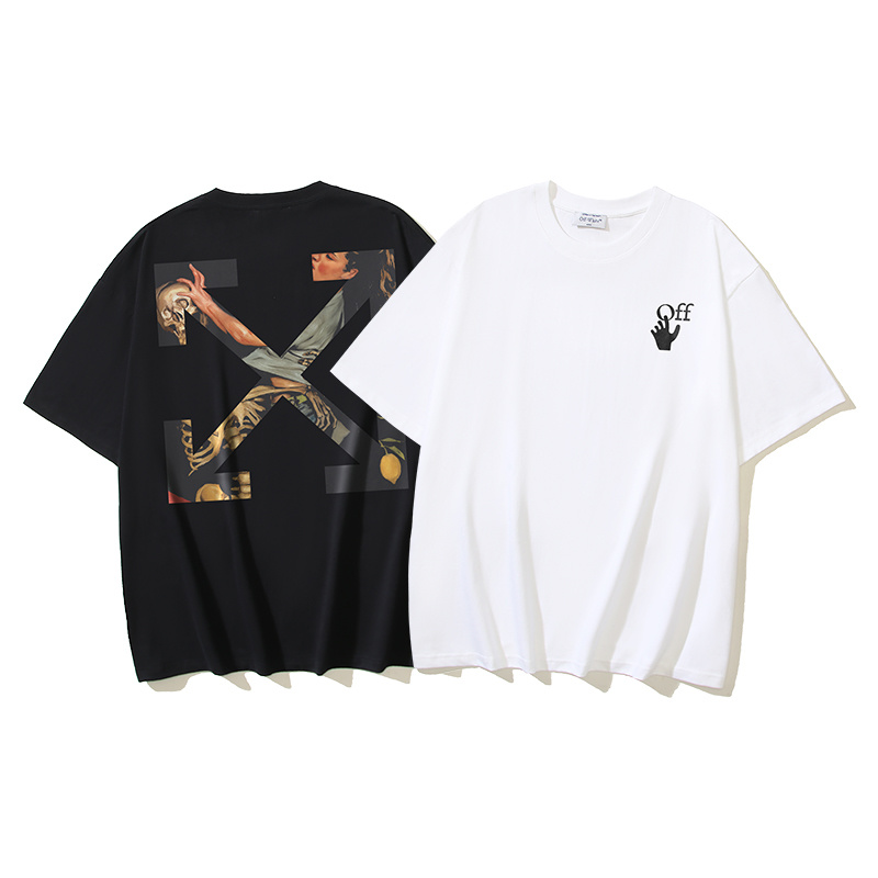 Off-White Oil Painting Arrow Heavyweight T-Shirt H100 1345