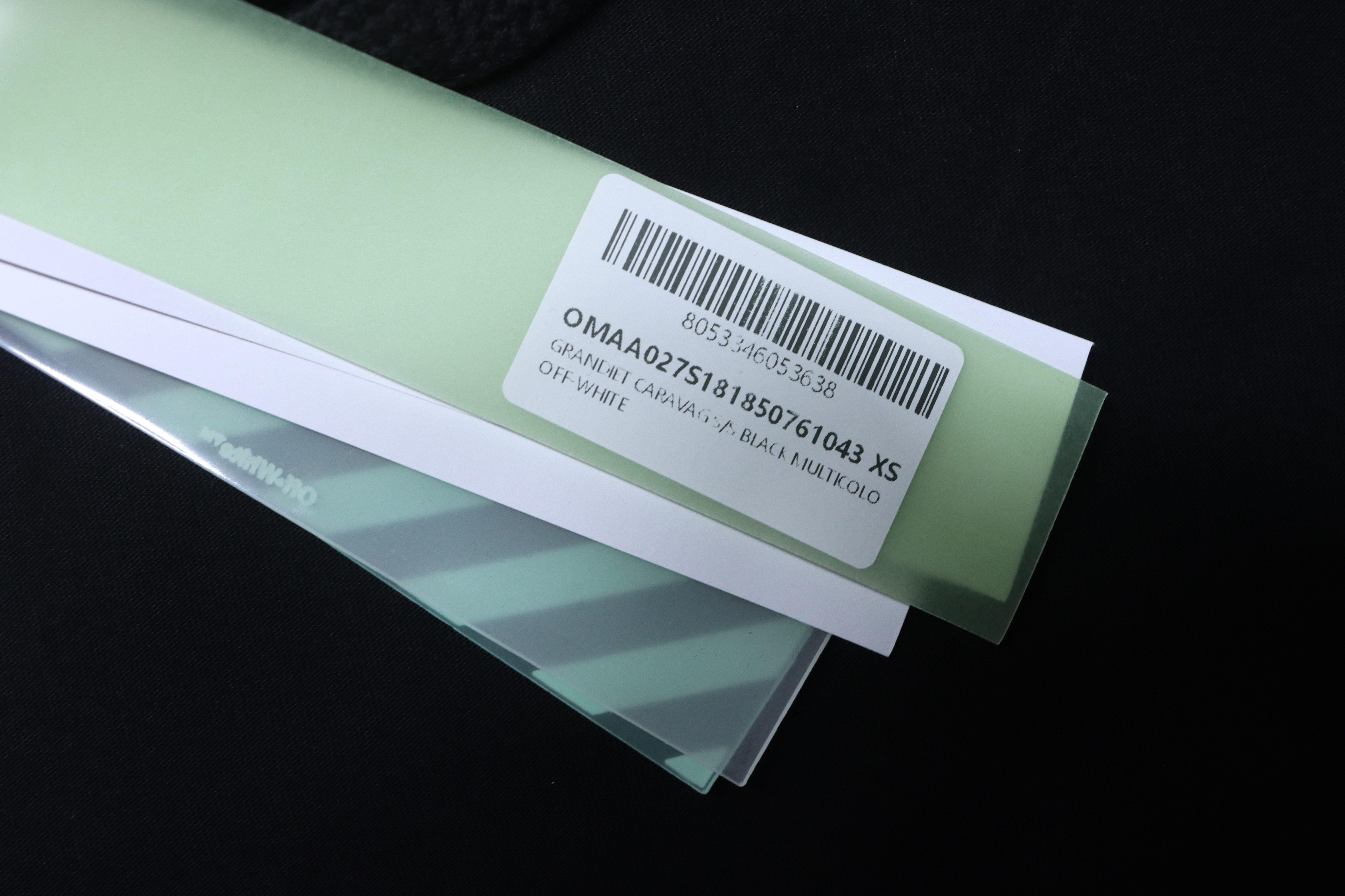 Off-White Oil Painting Graphic T-Shirt Black H150