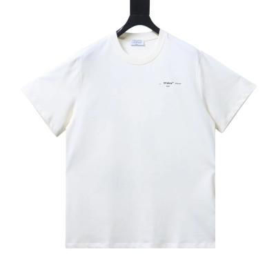 Off-White Oil Painting Graphic T-Shirt White H150 02